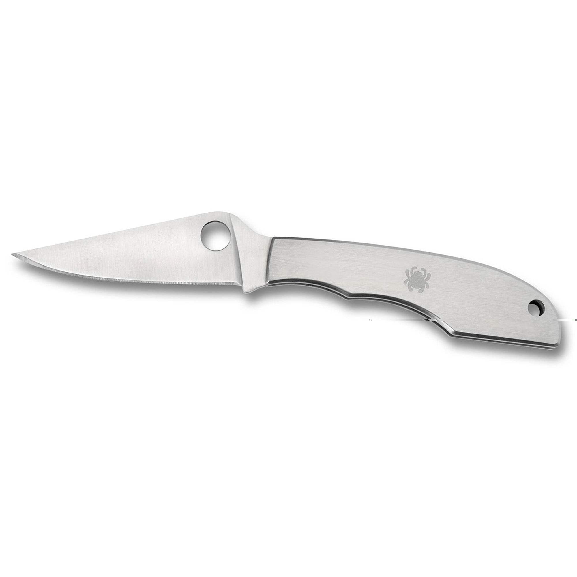 Amazon.com : Spyderco Grasshopper Folder 2.31 in Plain Stainless